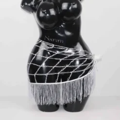 Charmé satiné blanc