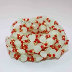 Alternative view of Baya cœur fluo rouge