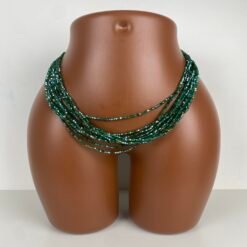 Baya nium vert nuit bicolore