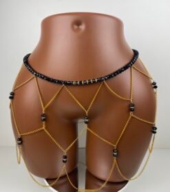 Jupe chaîne Fatale noir