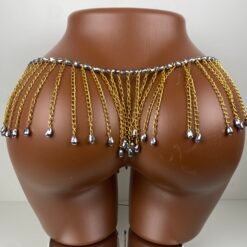 Alternative view of Jupe chaîne naya argenté