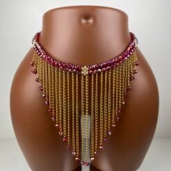 Jupe chaîne séduction rouge